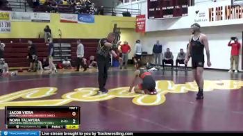 174 lbs Champ. Round 1 - Noah Talavera, Southern Oregon University (Ore.) vs Jacob Viera, Arizona Christian University (Ariz.)