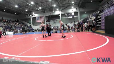 70-88 lbs Rr Rnd 3 - Ryan Coose, Mannford Pirate Youth Wrestling vs Alex Coose, Mannford Pirate Youth Wrestling