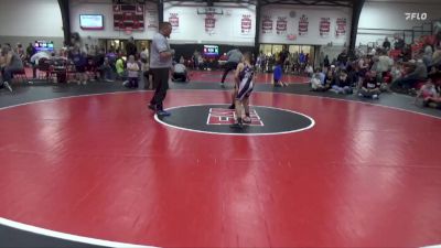 40 lbs 5th Place Match - Nathan Dunn, Fort Madison Wrestling vs Bentley Krome, Keokuk Kids Wrestling Club