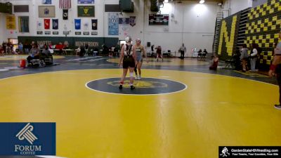 114 lbs Champ. Round 1 - Emma White, North Hunterdon vs Katie Kowalowicz, Paramus Catholic