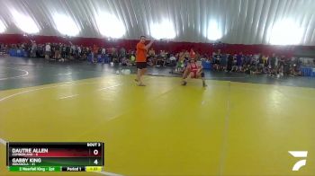175 lbs Round 2 (4 Team) - Gabby King, Indianola vs DauTre Allen, Cumberland