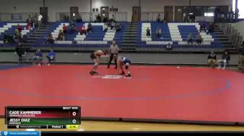 157 lbs Quarterfinal - Cade Kammerer, Nebraska Wesleyan vs Jessy Diaz, Dubuque