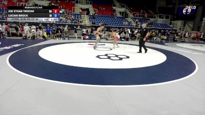 144 lbs Cons. Sub-rd Of 64 - Joe Ethan Tristan, WA vs Lucian Brock, GA