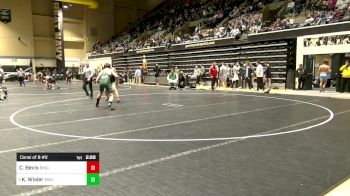 197 lbs Consi Of 8 #2 - Cayden Bevis, Binghamton vs Kael Wisler, Michigan State