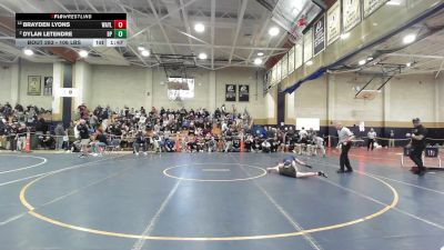 106 lbs Consi Of 4 - Christopher St. Peter, Monument Mountain vs Carter Blake, Hampden Charter High