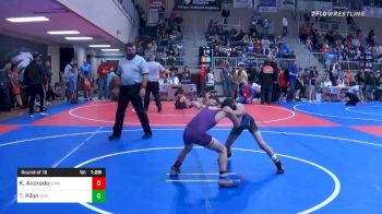 67 lbs Prelims - Kalvin Andrade, Vian Wrestling Club vs Timothy Pilon, Tahlequah