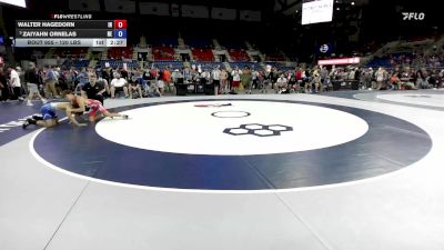 120 lbs Cons. Rd Of 64 - Walter Hagedorn, IN vs Zaiyahn Ornelas, NE