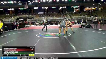 220 lbs Cons. Round 2 - Jordan Peralez, Palmetto Ridge H.S. vs Conner Koert, First Baptist (Naples)
