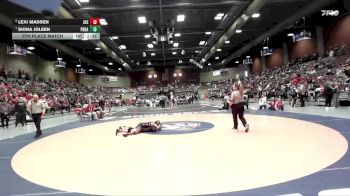 3A 100 lbs 5th Place Match - Siona Joleen, Providence Hall vs Lexi Madsen, Juab