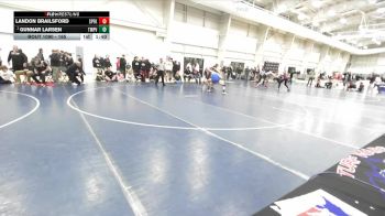 165 lbs Cons. Round 3 - Gunnar Larsen, Timpview vs Landon Brailsford, Spanish Fork