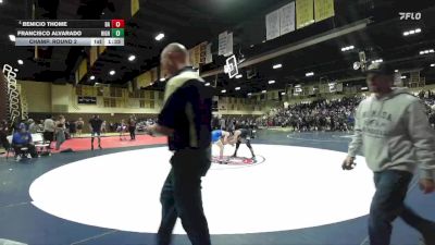 113 lbs Champ. Round 2 - Benicio Thome, Bishop Amat vs Francisco Alvarado, Highland