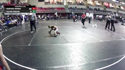 45 lbs 2nd Place Match - Shepard Grimes, Nebraska Wrestling Academy vs Leland Sheard, Nebraska Boyz