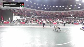 48 lbs Semifinal - Axel Soto, Kenosha Wrestling Academy vs Parker Oldenberg, B.A.M Training Center