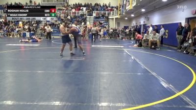 285 lbs Consy 4 - Roghan Hollis, Connellsville vs Noah Knorp, Notre Dame GP