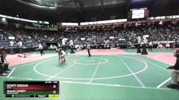 120 lbs Champ. Round 1 - Isaiah Hardy, Unattached vs Wyatt Keegan, CLY2