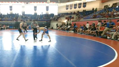138 lbs Round 4: Semis & 3rd Wb - Roman Belardo, Jefferson vs Hunter Newhart, Gilmer County