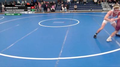 125 lbs Champ. Round 1 - Mason Gutenberger, Mary vs Adonias Cantu, Colorado Mesa University