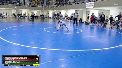 88 lbs Quarterfinals (8 Team) - Gabriel Gilman, LCWM vs Edison Guggenberger, Centennial