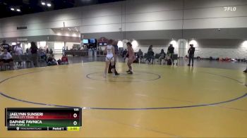 105 lbs Quarterfinals (8 Team) - Jaelynn Sunseri, Orange City Titans vs Daphne Pavnica, MXW Purple