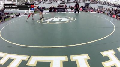 115 lbs Ashton Mayes, Missouri Red vs Addisyn Darling, Nebraska