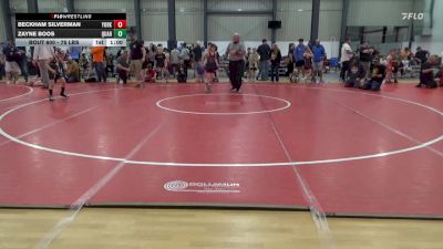 75 lbs Consi Of 8 #2 - Beckham Silverman, York vs Zayne Boos, Quarryville