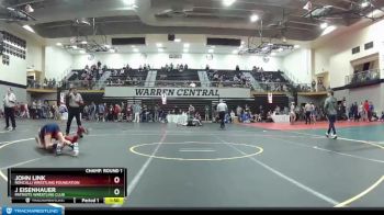 113 lbs Champ. Round 1 - J Eisenhauer, Patriots Wrestling Club vs John Link, Roncalli Wrestling Foundation