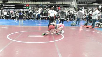 81 lbs Final - Logan Thomas, Triumph Blue ESE vs Vinny D'Aulerio, Thunderstruck - ESE