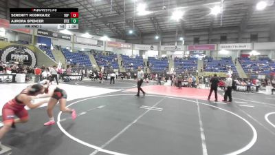 136 lbs Rr Rnd 3 - Serenity Rodriguez, Top Notch vs Aurora Spencer, Steel City Reloaded WC