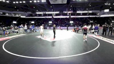 113 lbs 3rd Place Match - Collin Christman, Lake Roosevelt vs Karver Peasley, Gonzaga Prep