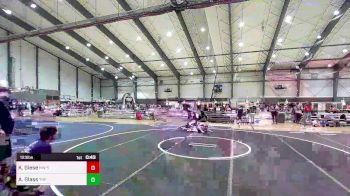 123 lbs 2nd Place - Korie Giese, NW Spartans vs Amber Glass, The Wrestling Assylum