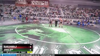 105 lbs Semifinal - Blake Daniell Ii, White River Hornets WC vs Josiah Sims, Mat Demon WC