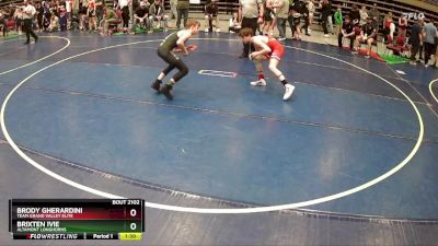 93 lbs Quarterfinal - Brixten Ivie, Altamont Longhorns vs Brody Gherardini, Team Grand Valley Elite