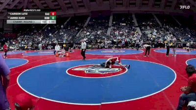 113-5A Champ. Round 1 - Carson Lutz, Glynn Academy vs Jared Katz, Dunwoody