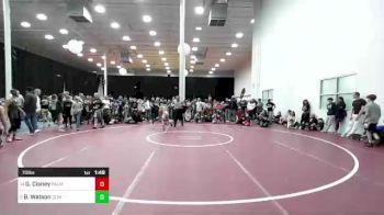 70 lbs Round Of 16 - Grayson Cisney, Palmyra vs Brady Watson, Downingtown