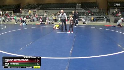 56 lbs Semifinal - Jace Hubbard, Iowa vs Karsten Sommermeyer, Iowa
