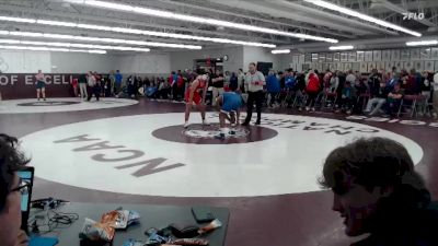 197 lbs Quarterfinal - Ryan Rainey, Central vs John Bettencourt, Johnson & Wales