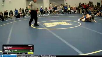 113 lbs Placement (16 Team) - Carson Collier, Charlestown vs Jalen May, Peru