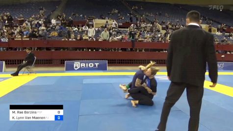 Marissa Rae Berzins vs Kelly Lynn Van Maenen 2024 Pan IBJJF Jiu-Jitsu No-Gi Championship