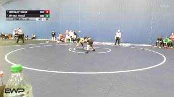 106 lbs Quarterfinal - Jayden Reyes, Derby vs Enrique Tellez, Wichita East