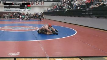 132 lbs Quarters & 1st Wb (16 Team) - Brody Contrascere, McIntosh County Academy vs Mason Summerville, Temple