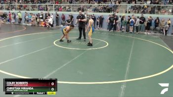 135 lbs X Bracket - Colby Roberts, Kodiak Wrestling Club vs Christian Miranda, Kodiak Wrestling Club