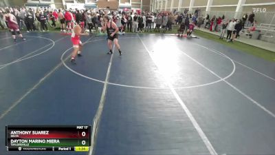 215 lbs Cons. Round 5 - Dayton Marino Miera, Taylorsville vs Anthony Suarez, Delta