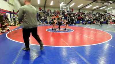 126 lbs Rr Rnd 2 - Bella Robbins, Sallisaw JH vs Addison McLaughlin, Sallisaw JH