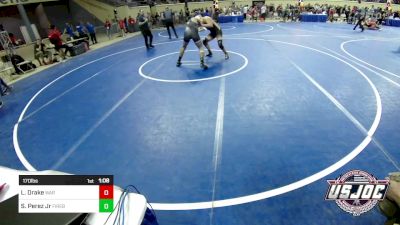 170 lbs Round Of 16 - Lubbock Drake, Warner Eagles Youth Wrestling vs Sean Perez Jr, Firebird Elite