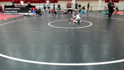 131 lbs Semifinal - Cadence Fineran, Linfield University vs Emilia Ensrud, Unattached