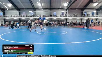 157 lbs Semifinal - Christian Stanek, Iowa State vs Gabriel Smith, Cornell College