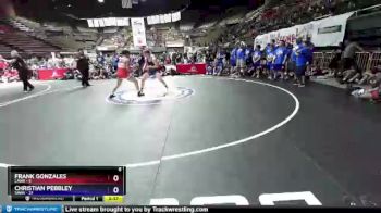 170 lbs Placement Matches (16 Team) - Frank Gonzales, LAWA vs Christian Pebbley, SAWA