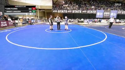 Girls 3A 235 lbs Champ. Round 2 - Luna Flores, Decatur (Girls) vs Jenisty Ongosia, Lincoln (Tacoma) (Girls)