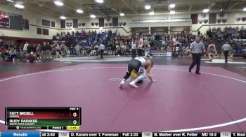 220 lbs Semifinal - Rudy Papakee, South Tama County vs Tayt Broell, Marion