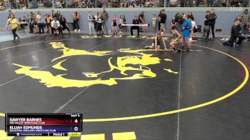 70 lbs Quarterfinal - Sawyer Barnes, Mid Valley Wrestling Club vs Elijah Edmunds, Soldotna Whalers Wrestling Club